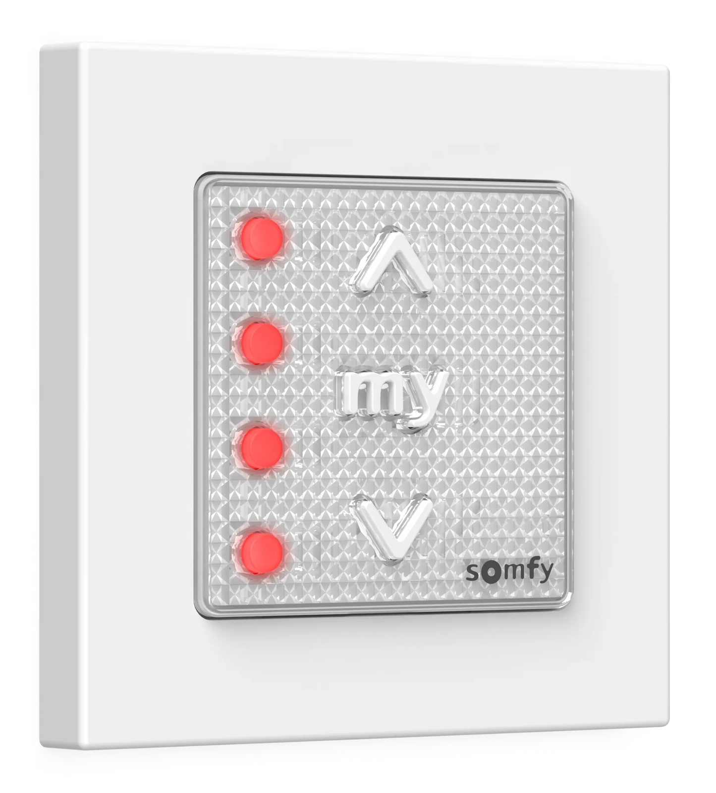 Somfy Smoove 4 RTS Surface-Mount Wall Switch