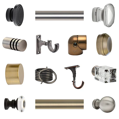 Kirsch Designer Metals 1 3/8" Collection