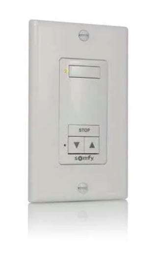 Somfy DecoFlex Single Channel RTS Wireless Wall Switch