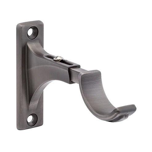 Kirsch 1 3/8" Designer Metals Decorative Bypass Bracket