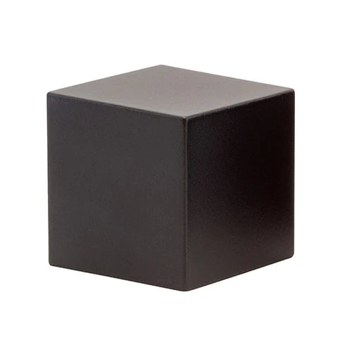 Kirsch 1 3/8" Designer Metals Square Endcap