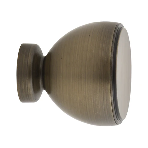 Kirsch 1" Designer Metals Milo Finial