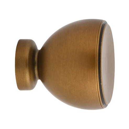 Kirsch 1" Designer Metals Milo Finial