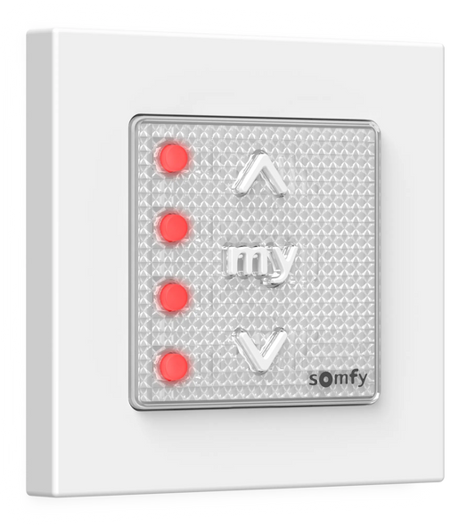 Somfy Smoove 4 RTS Surface-Mount Wall Switch